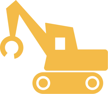 Forest equipment icon